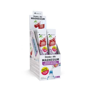 Drinks for life Magnesium - Magnézium italpor  meggyes ízben (1 tasak)