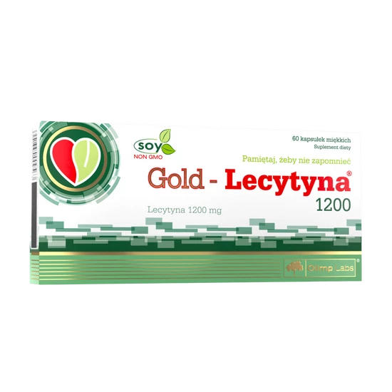 Gold-Lecytyna® 1200 mg GMO mentes lecitin a villám észjáráshoz