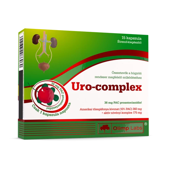 Uro-complex 15 kapszula - az egészséges húgyutak nem álom többé