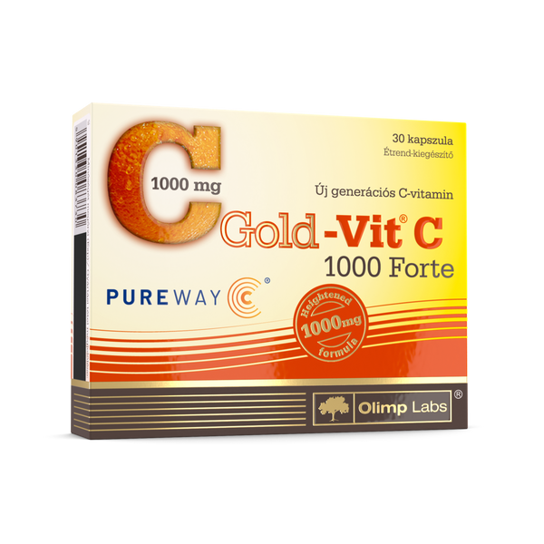 Gold Vit C 1000 Forte - GYOMORBARÁT, SZABADALOMMAL VÉDETT, ÚJ GENERÁCIÓS C-VITAMIN FORMULA