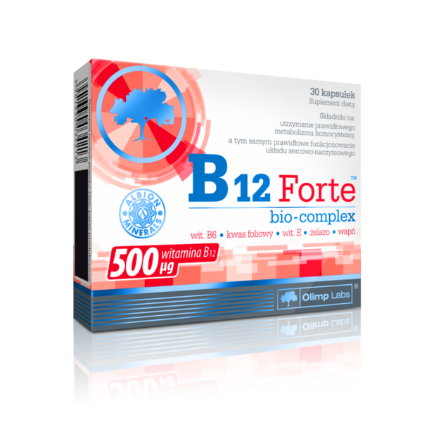 B12 Forte™ bio-complex 30 kapszula - Viszlát fáradtság!