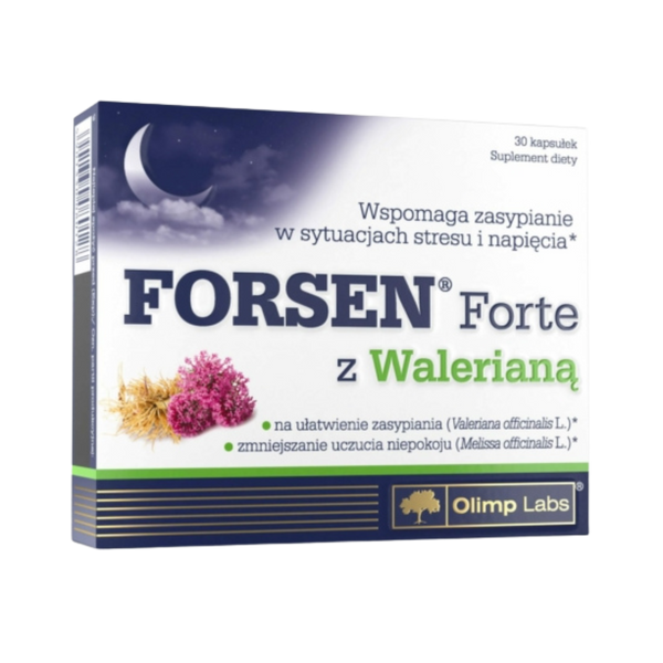 Forsen Forte Valeriana - nyugodt alvás stresszes időszakokban is!