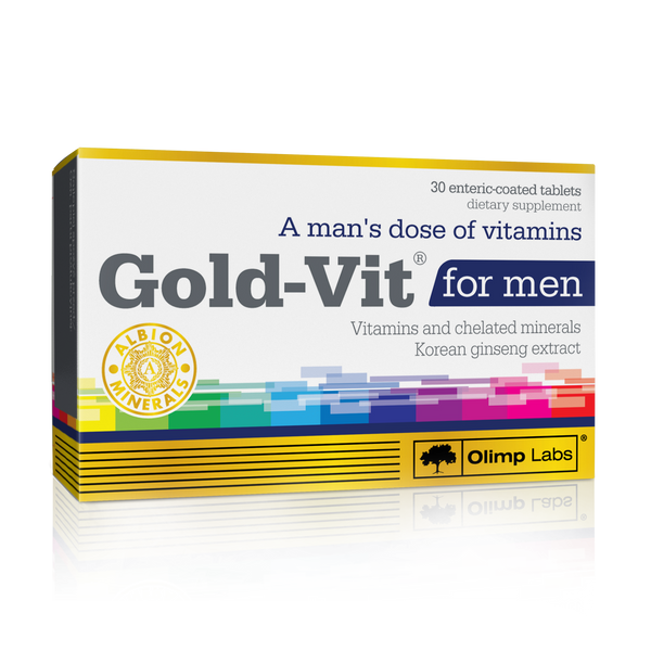 Gold-Vit for men - A FÉRFI NAPI VITAMINADAGJA