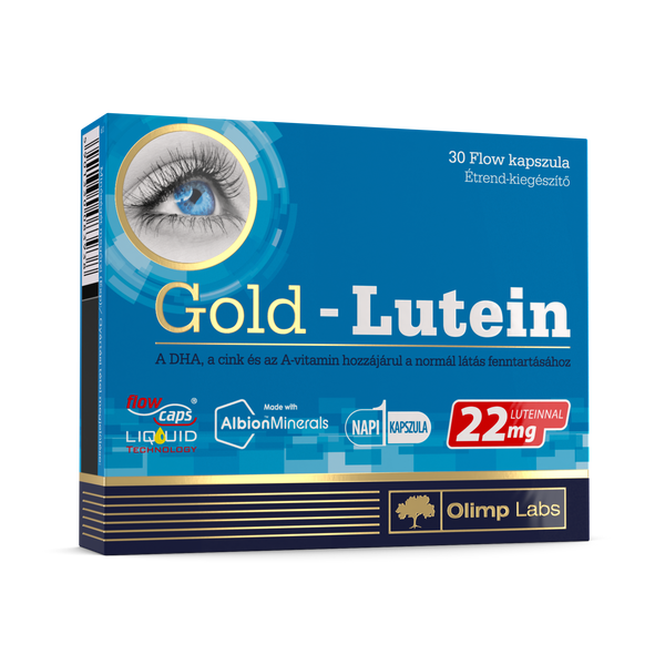 Gold Lutein -Innovatív formula a szemek védelmében