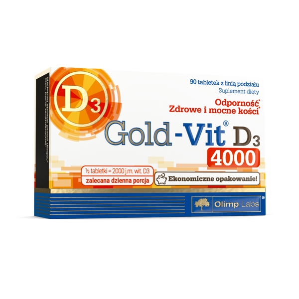 Gold-Vit D3 4000 IU - Extra adag D3,kiváló ár-érték arány